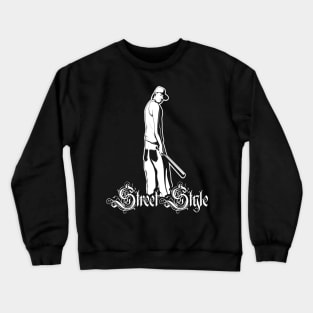 Gangster Street Illustration Crewneck Sweatshirt